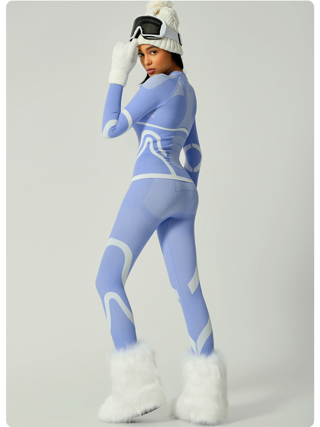 Dames Warme Comfortabele Sneldrogend Thermische Ski Ondergoed Set | Vera