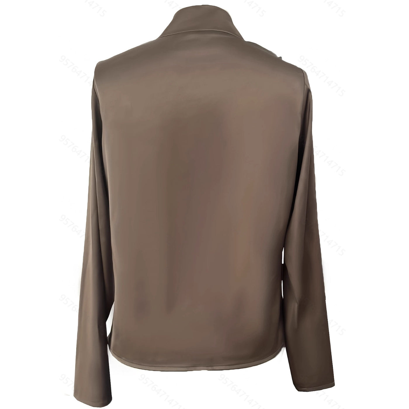 Dames Luxe Elegante Veelzijdige V-Hals Wikkel Blouse | Hasila