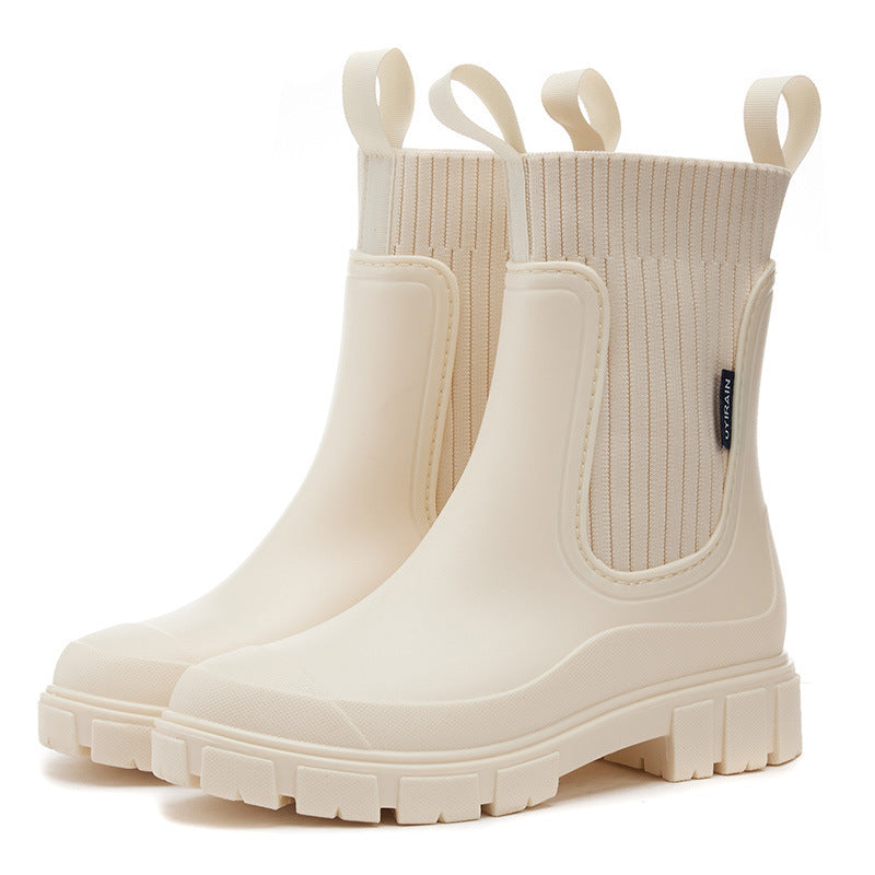Dames Regenlaarzen Waterdicht met Antislip Zool | Estelle