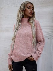 Dames Elegante Trendy Basic Gebreide Col Trui | Raeliah