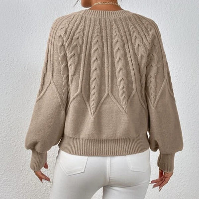 Dames Warme Kabeltrui | Ralma
