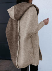 Dames Warm Gebreid Vest met Patchwork | Rozario