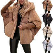 Dames Luxueuze Elegante Trendy Winterjas met Faux Fur Details en Capuchon | Bonadine