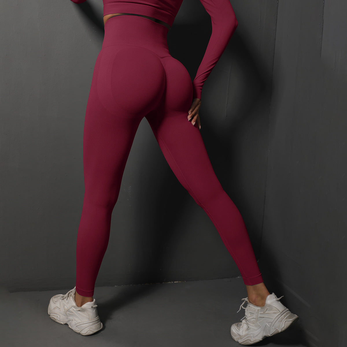 Dames Naadloze Hoge Taille Sportlegging | Amely