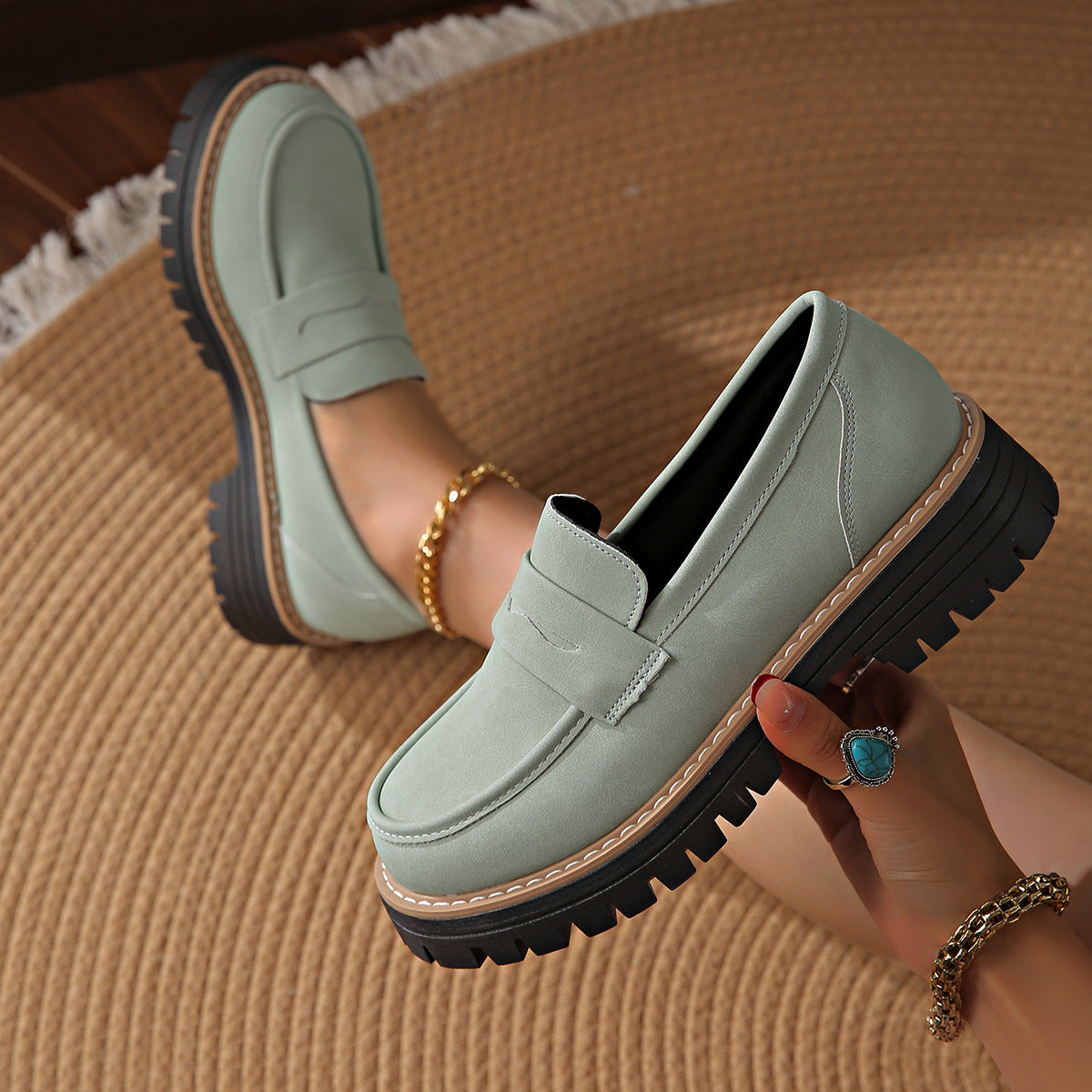 Dames Trendy Modieuze Orthopedische Dames Instap Loafer | Eliah