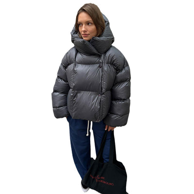 Dames Stijlvolle Moderne Korte Puffer Jas | Brynn