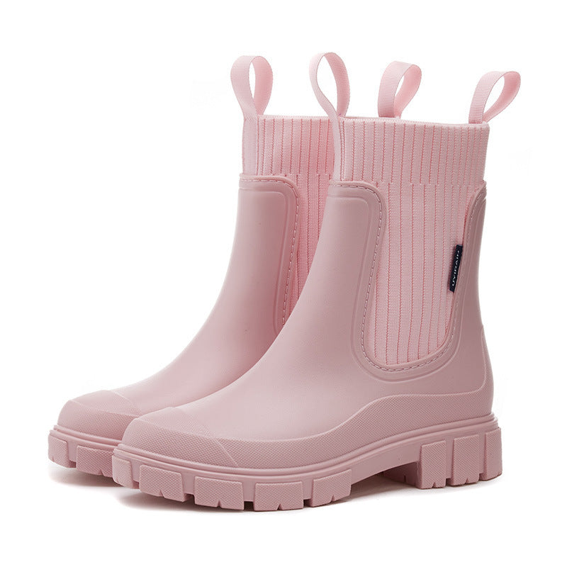 Dames Regenlaarzen Waterdicht met Antislip Zool | Estelle