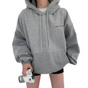 Dames Veelzijdige Casual Street Style Hoodie met Space Print | Sacha