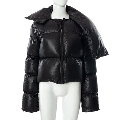 Dames Pufferjas met Hoge Kraag | Blanca