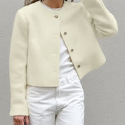 Dames Stijlvolle Trendy Korte Voorjaars Dames Jas | Bayke