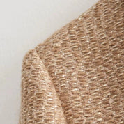 Dames Stijlvolle Trendy Parijs Style Boucle Jas met Gouden Knopen en Zakken | Balencia