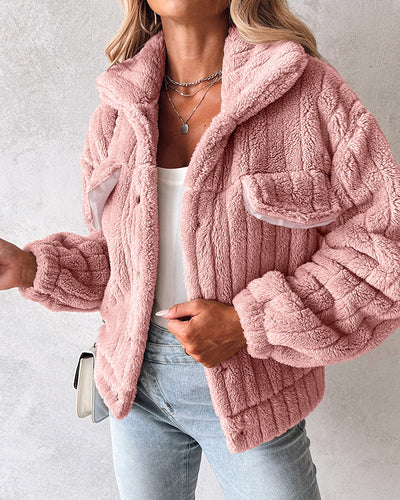Dames Warme Teddy Jas | Bora