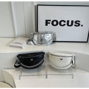 Dames Hippe Crossbody Tas met Ketting Detail | Lipa