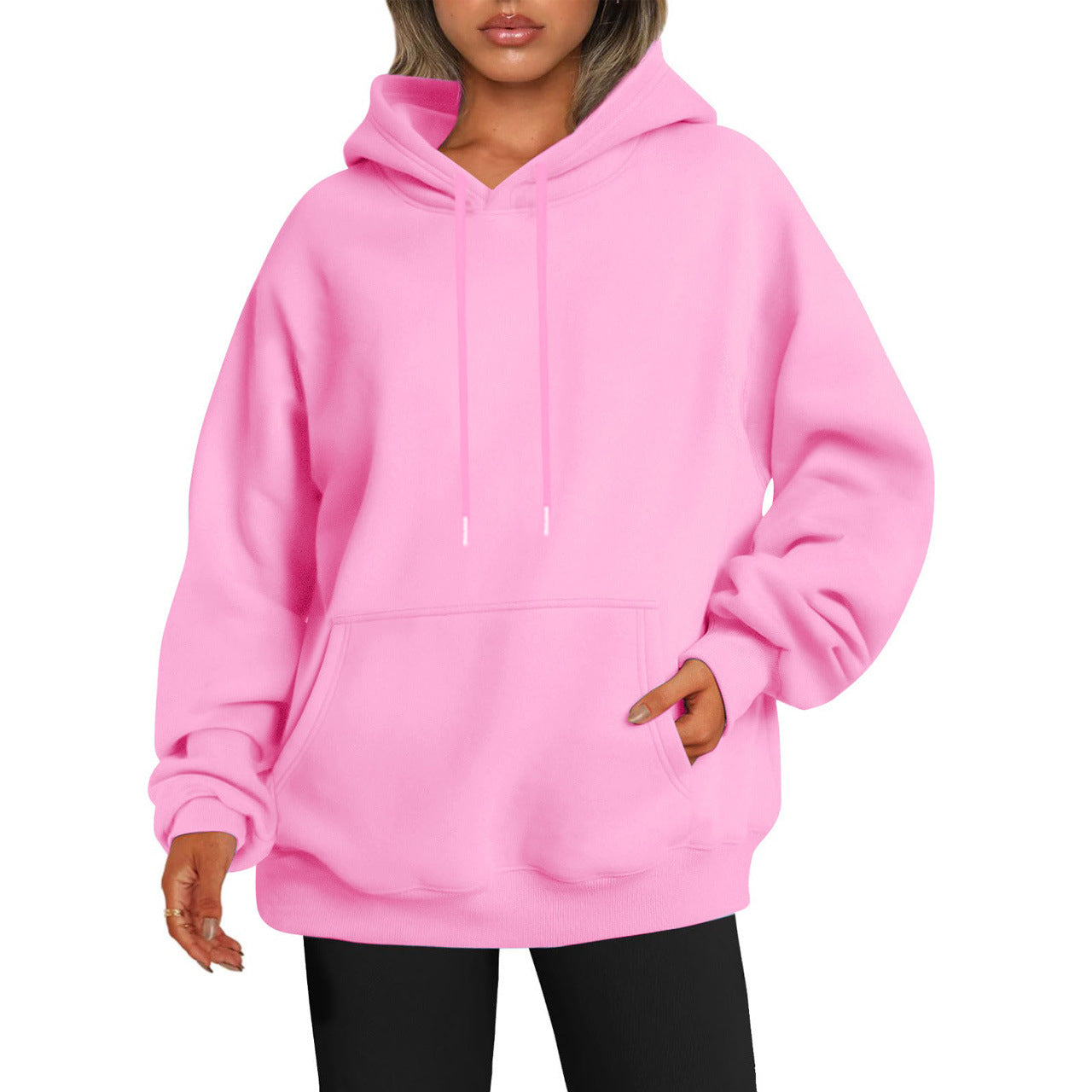 Dames Casual Ruimvallende Comfortabele Hoodie met Capuchon | Sarelia
