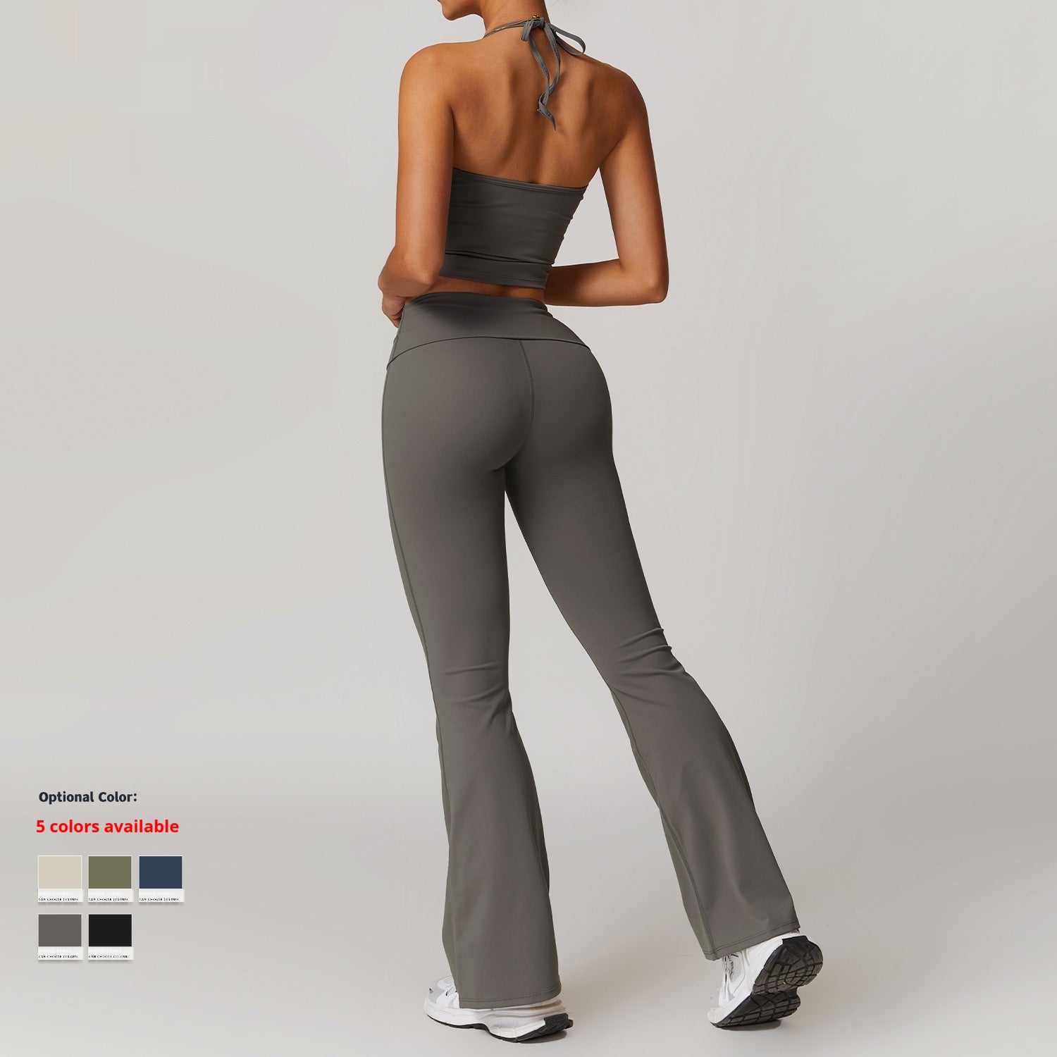 Dames Tweedelige Sneldrogend Naadloze Sportieve Yoga Set met Short en Top | Damila