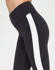 Dames Veelzijdige Elegante Sport Legging met Contrast Streep | Amadea