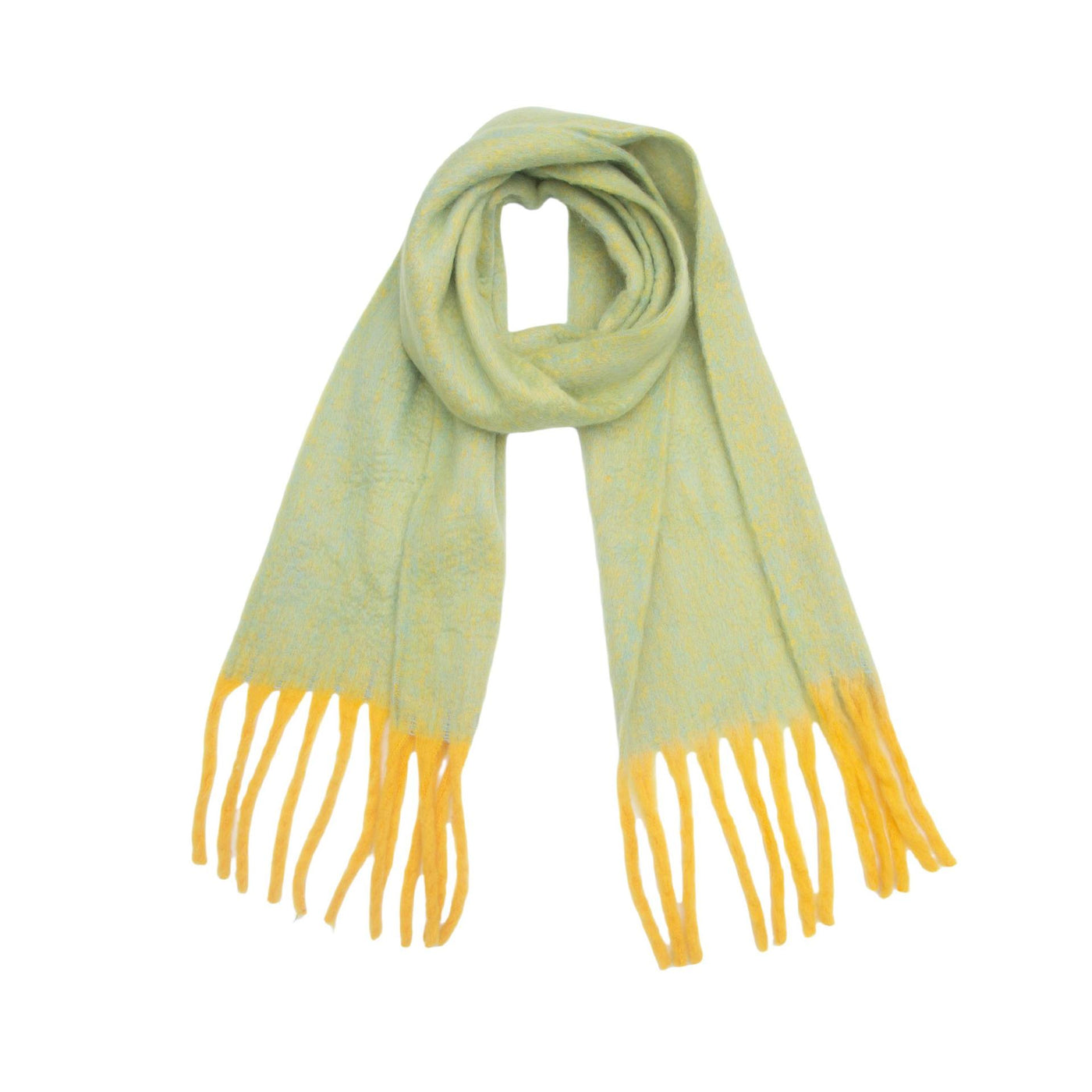 Dames Warme Sjaal met Franjes | Lua