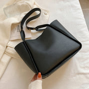 Dames Trendy Grote Leren Schoudertas | Lyra