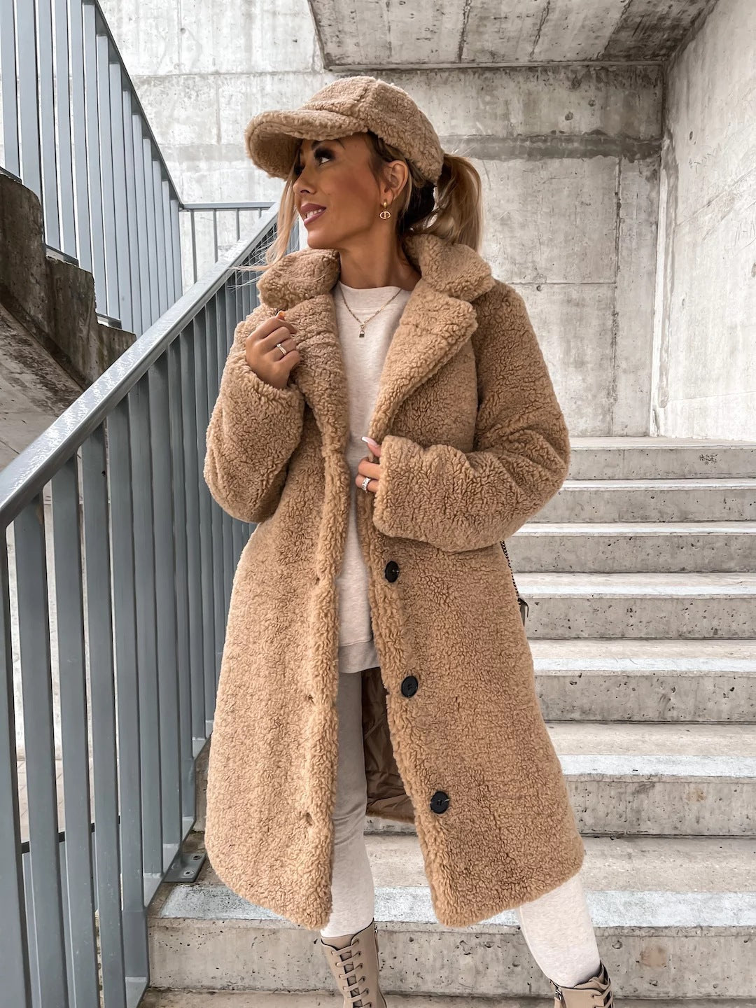 Dames Elegante Teddy Jas | Belani