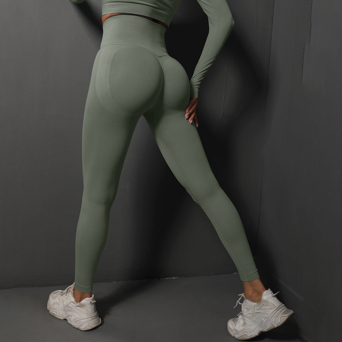 Dames Naadloze Hoge Taille Sportlegging | Amely