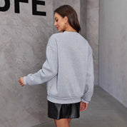 Dames Luxe Elegante EyeCatcher Crewneck Sweater met Strik Detail | Salira