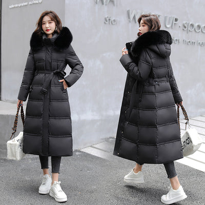Dames Stijlvolle Lange Puffer Jas | Blosh
