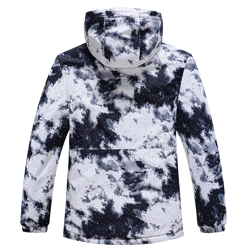 Dames Waterdichte Warme Trendy Ski Overall Set met Print | Vessa