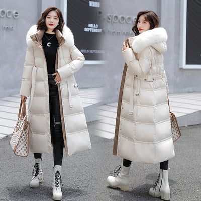 Dames Stijlvolle Lange Puffer Jas | Blosh