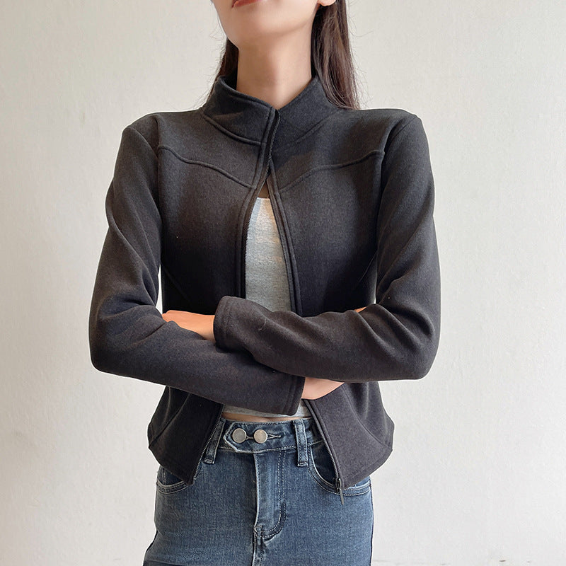 Dames Sportieve Tijdloze Vest met Rits | Sade