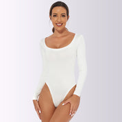 Dames Comfortabele Corrigerende Bodysuit met Lange Mouwen | Moana