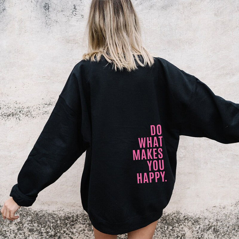 Dames Oversized Hoodie met Print – Comfortabele Trui met Capuchon | Stella