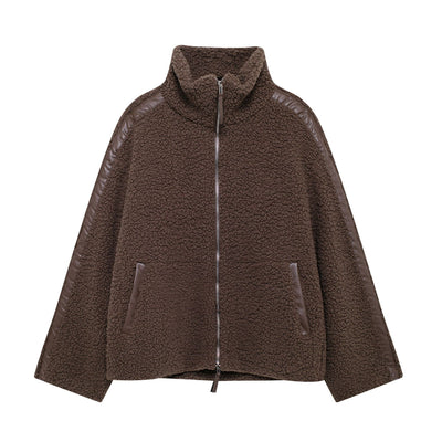 Dames Comfortabele Teddy Jas met Ritssluiting | Bee