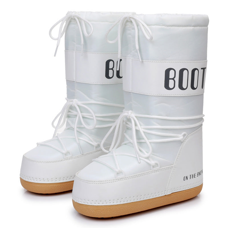 Dames Trendy Comfortabele Hoge Gewatteerde Waterdichte Snowboots | Equaline