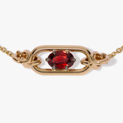 Dames Goudkleurige Geboortesteen Armband - Symbool voor Geboortemaand | Lemma