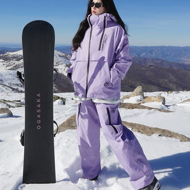 Dames Trendy Lichtgewicht Winddicht Tweedelig Ski Pak | Varida