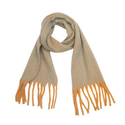 Dames Warme Sjaal met Franjes | Lua