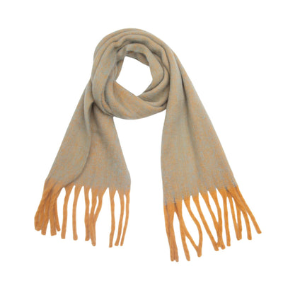 Dames Warme Sjaal met Franjes | Lua