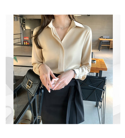 Dames Elegante Stijlvolle Veelzijdige Blouse | Hally