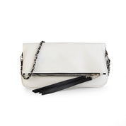 Dames Trendy Schoudertas met Ketting en Overslag | Lewy