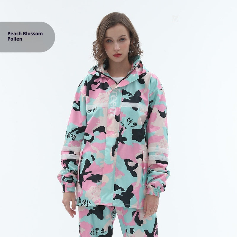 Dames Stijlvolle Waterdichte Regenpak | Blossom