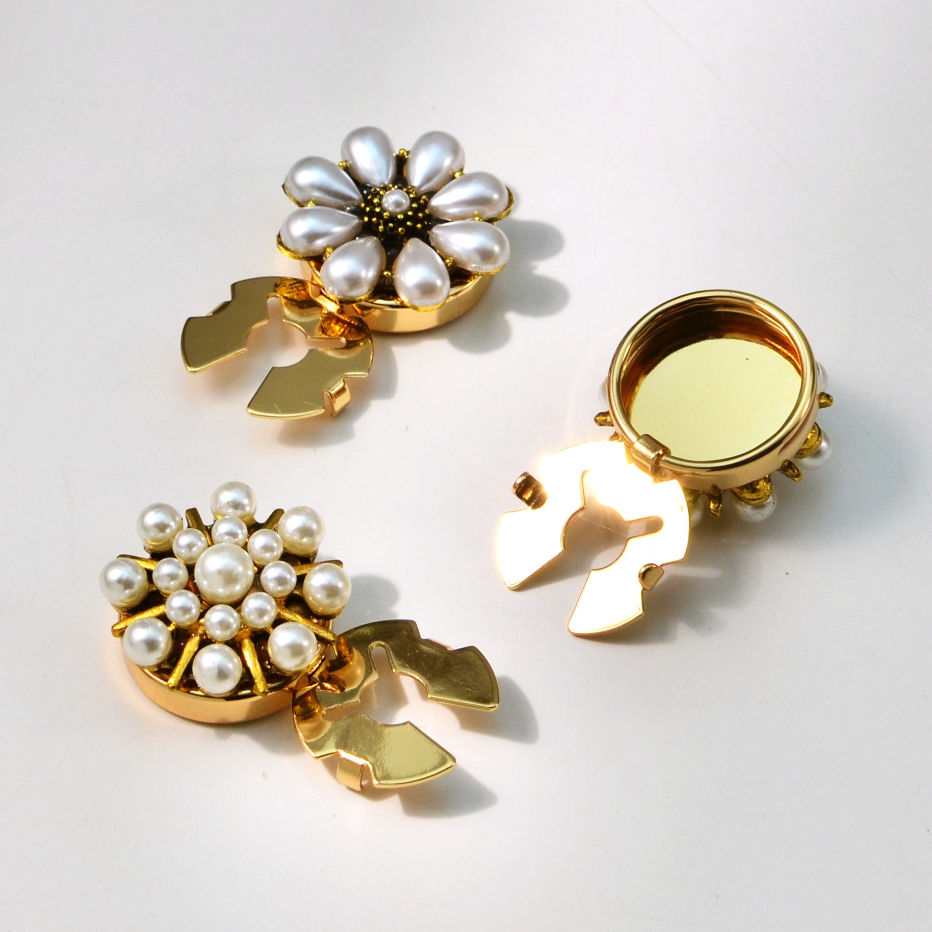 Dames Luxe Sierknopen met Parels | Lilian