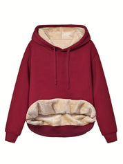 Dames Hoodie met Fleecevoering | Sendana
