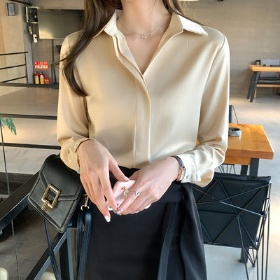 Dames Elegante Stijlvolle Veelzijdige Blouse | Hally