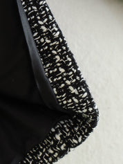 Dames Bouclé Jas met Gouden Knopen | Bessie