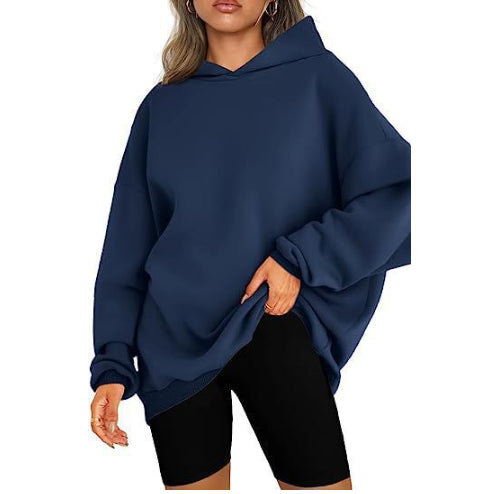Dames Stijlvolle Basic Oversized Ronde Hals Trui | Sari