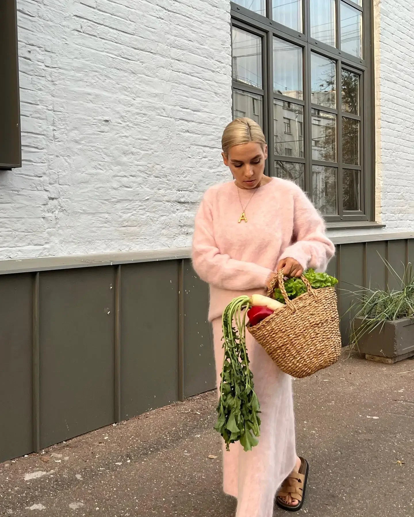 Dames Tweedelige Set met Zachte Trui en Lange Rok | Diva