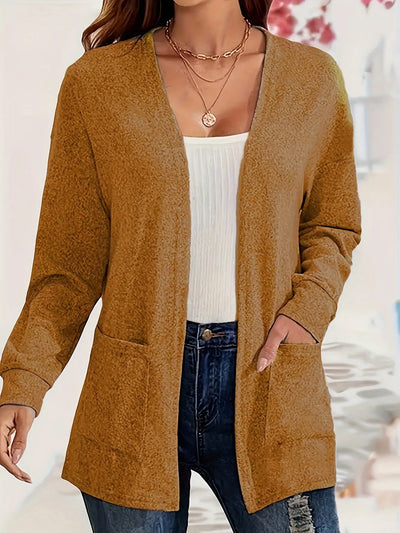 Dames Elegant Vest met Zakken | Ravina