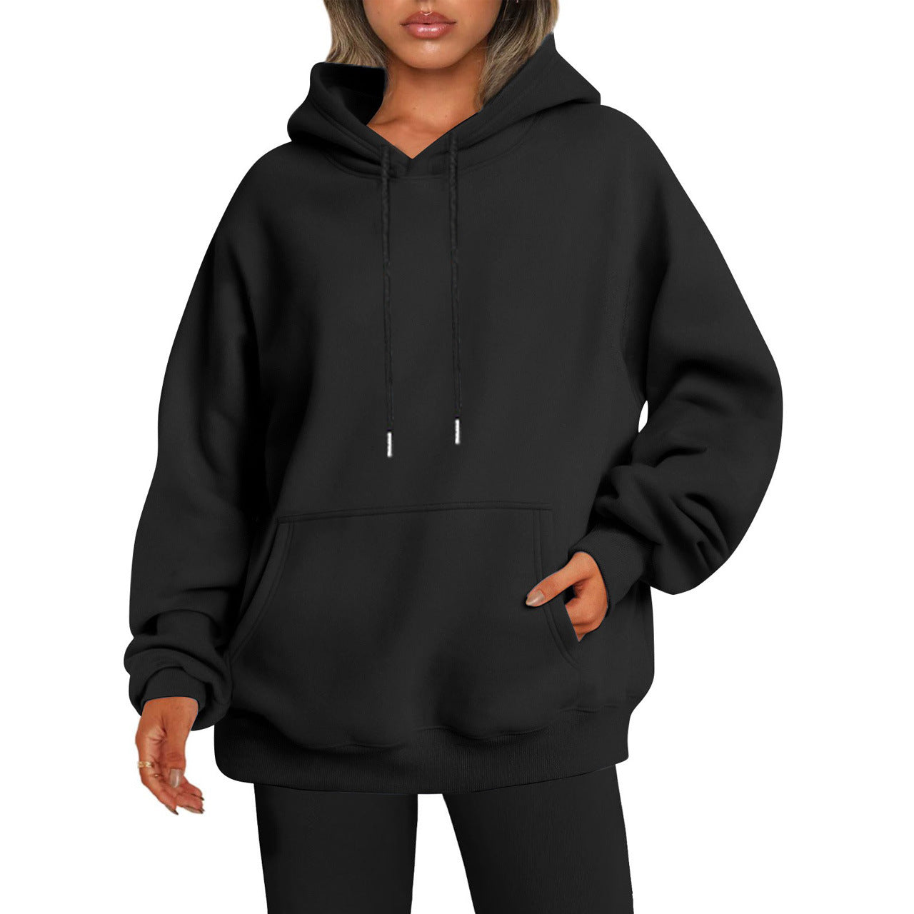 Dames Casual Ruimvallende Comfortabele Hoodie met Capuchon | Sarelia