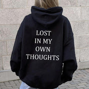 Dames Trendy Stijlvolle Hoodie met Statement Tekst | Sensara