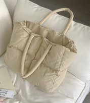 Dames Puffer Tote Bag | Lua